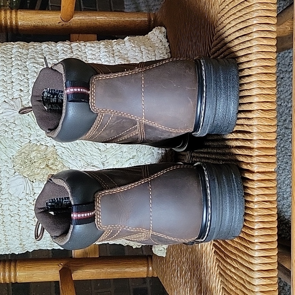 Wolverine Nolan composite toe, waterproof boots, brown, size 9M - Picture 4 of 15